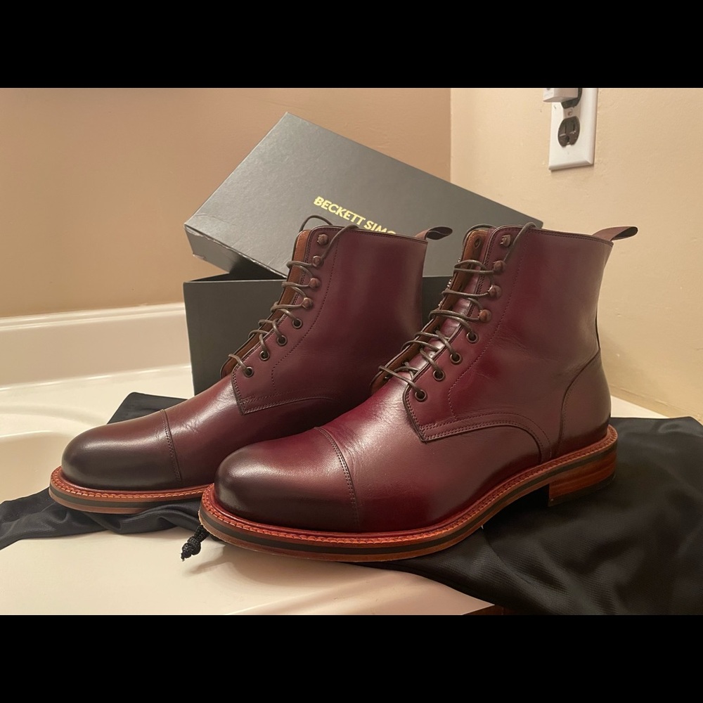 Beckett Simonon Dowler Boots size 9.5